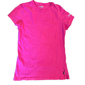 CAPELLI SPORT SHORT SLEEVE HOT PINK TOP
